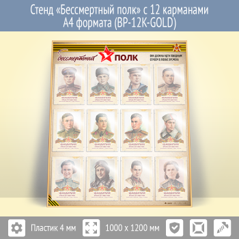 ����� ������������ ���� � 12 ��������� �4 ������� (BP-12K-GOLD)