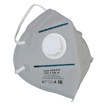 ���������� ������������������ TUM 302�V (FFP3) � �������� � �������� �����, �-� 10 ��